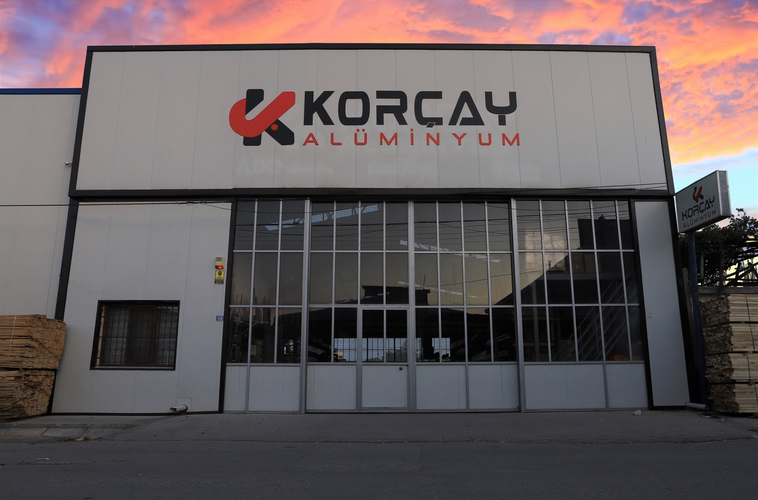 Korçay tesisi dış cephe